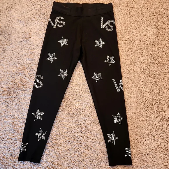 Victoria Secret Sport Black Leggings Size Medium - Picture 4 of 8
